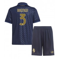 Maglia Calcio Juventus Gleison Bremer #3 Terza Divisa Bambino 2024-25 Manica Corta (+ pantaloncini)